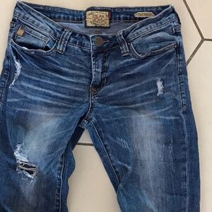 Dear John Women's Classic Blue Boyfriend Jeans